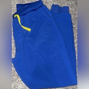Medium Women’s Blue Jogger scrub pants